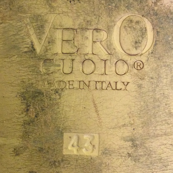 Men’s 10 Vero Cuoio Italian leather shoes - Picture 12 of 16